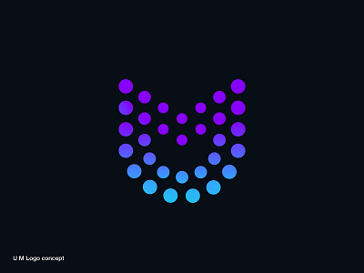 U M logo concept for Unify Me brandidentity branding design forsale graphic design logo logodesign logodesigner m mark minimal modern symbol u